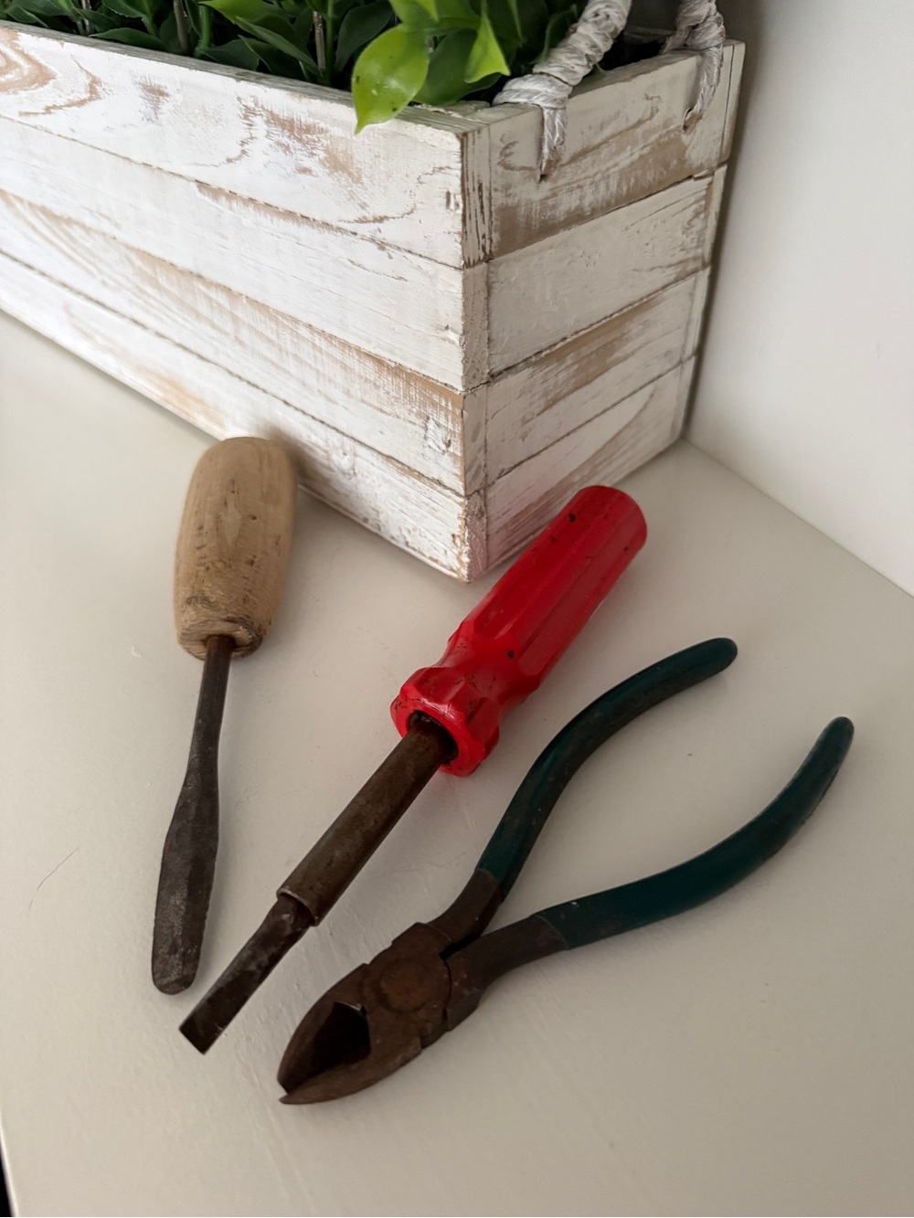 Unbranded Hand Tools Often Appear in Early Classic Car Tool Kits  Lot of 3 VTG.